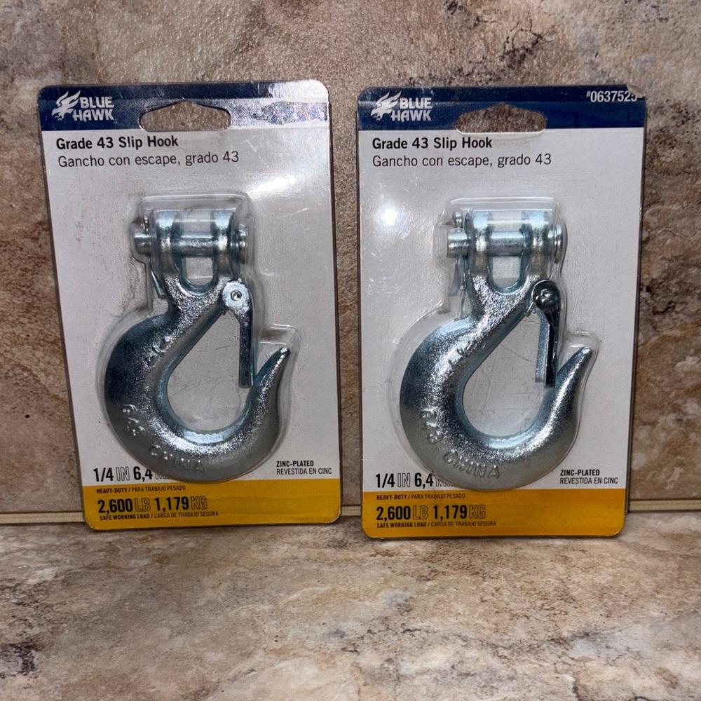 Blue Hawk Grade 43 Slip Hook, a heavy-duty 1/4”